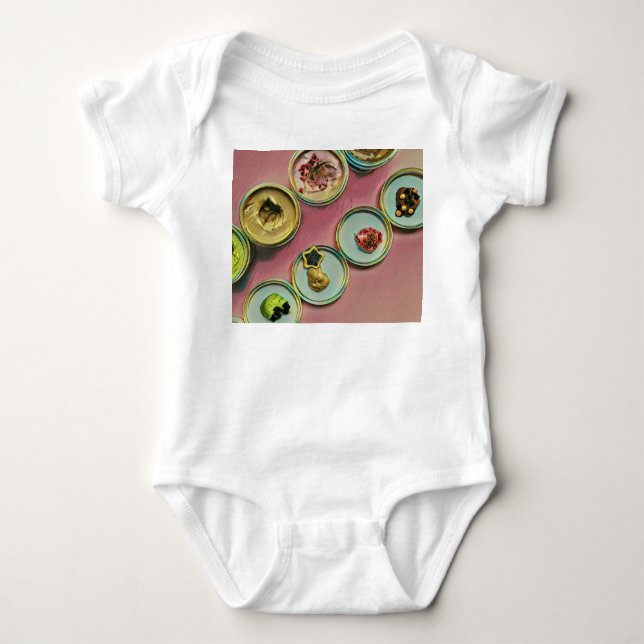 Body Para Bebê Ice cream shop decor (Frente)