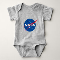 Iconic NASA Cotton Baby Bodycase (Cinza de Lua)