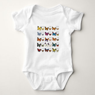 Body Para Bebê Identificação da borboleta