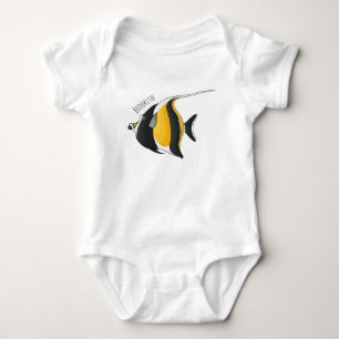 Body Para Bebê Idiota de desenho animado