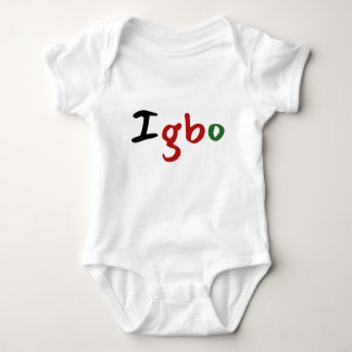 Body Para Bebê Igbo de corte