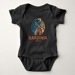 Body Para Bebê Ilha da Sardenha Itália
