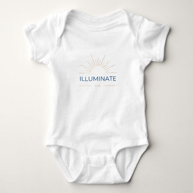 Body Para Bebê Ilumine Onsie (Frente)