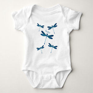 Body Para Bebê Ilustração de desenho animado de Dragonfly