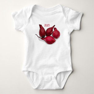 Body Para Bebê Ilustração de desenho animado de slot