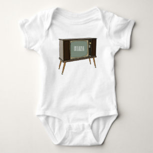 Body Para Bebê Ilustração de desenho animado de televisão