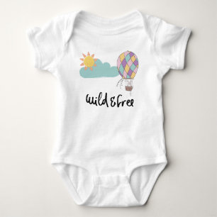 Body Para Bebê Ilustração de Rato em Aquarela Doce Selvagem e Liv