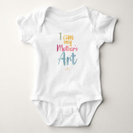 Body Para Bebê *Im my Mother's Art* Babystrampler Body Zauberkind