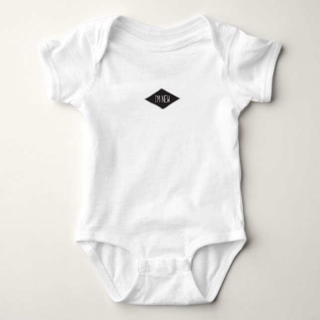 Body Para Bebê I'm new (Frente)