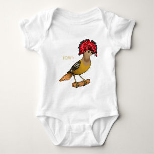 Body Para Bebê Imagem de desenho animado real de aves apanhadoras