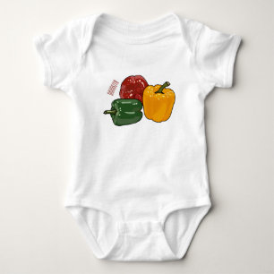 Body Para Bebê Imagem de desenho em Capsicum