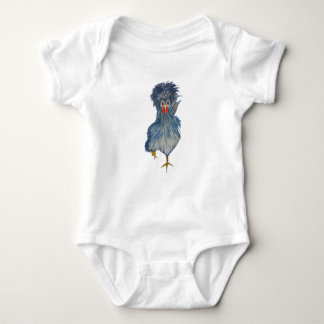 Body Para Bebê Imagem de frango na roupa de bebê