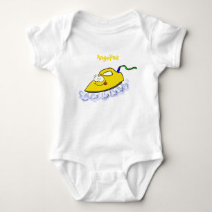 Body Para Bebê Imagem engraçada da lavanderia de ferro