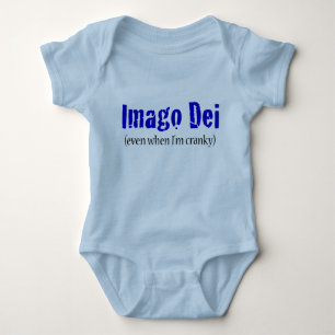 Body Para Bebê Imago Dei (mesmo quando eu sou irritadiço)