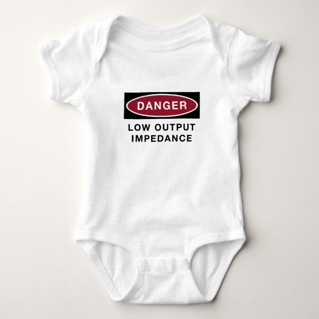 Body Para Bebê Impedância de baixa saída (bebê) (Frente)
