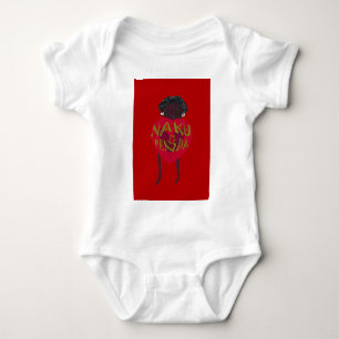 Body Para Bebê Impressão de Arte Nakupenda Sana Design Swahili