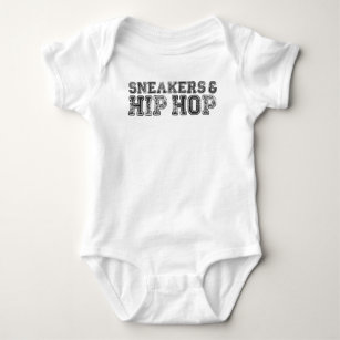 Body Para Bebê Impressão do slogan de Sneakerhead