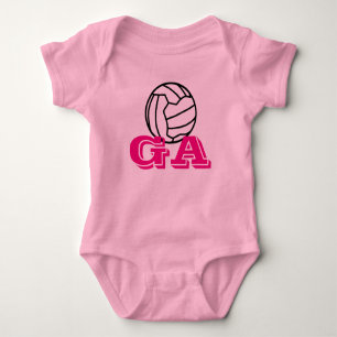 Body Para Bebê Impressão feito sob encomenda da bola da posiçã