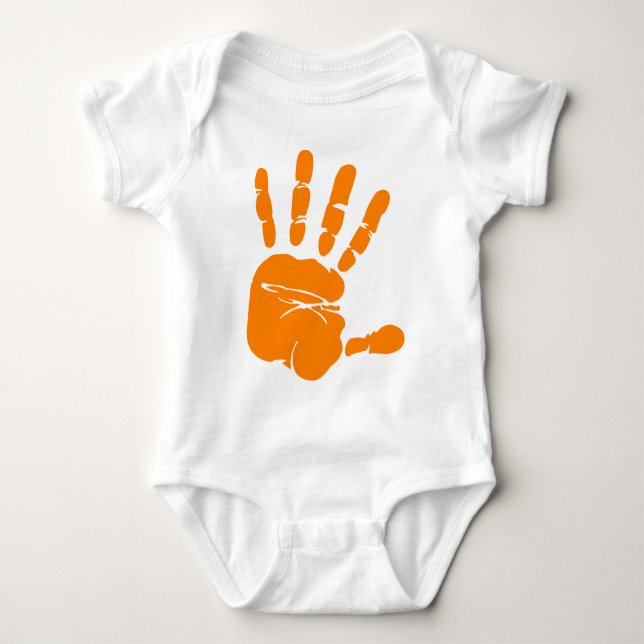 Body Para Bebê Impressão manual (Frente)