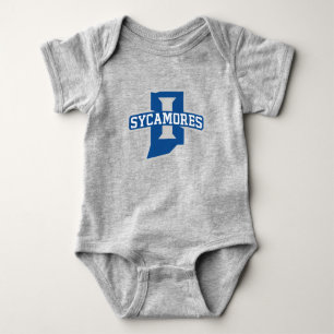 Body Para Bebê Indiana State University Sycamores