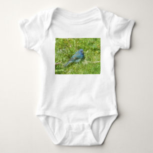 Body Para Bebê Indigo Bunting Baby Suit