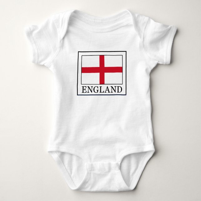 Body Para Bebê Inglaterra (Frente)