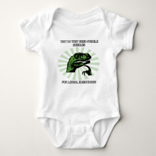 Body Para Bebê Injecções letais de Philosoraptor