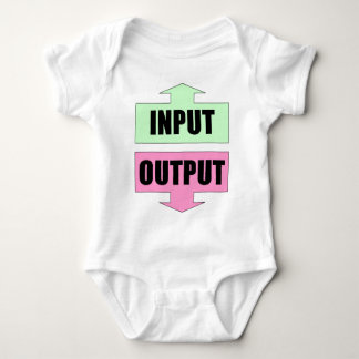 Body Para Bebê Input_Output_Green_Pink
