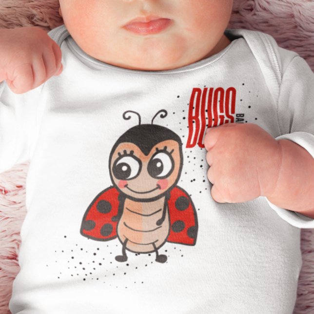 Body Para Bebê Inseto Baby-Lady Bird (Criador carregado)