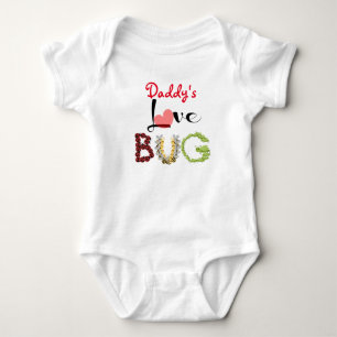 Body Para Bebê Inseto do amor do pai, bonito & personalizado!