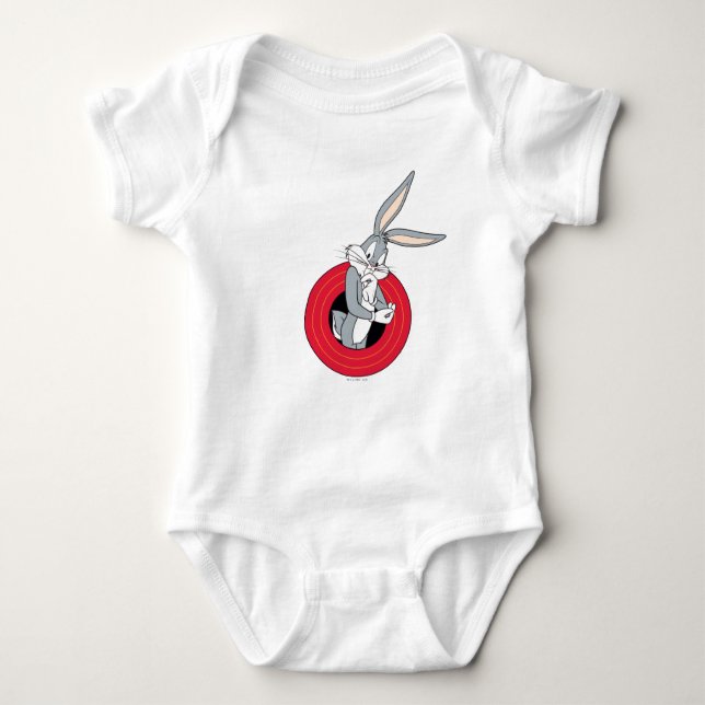 Body Para Bebê INSETOS BUNNY™ através de Rings LOONEY TUNES™ (Frente)