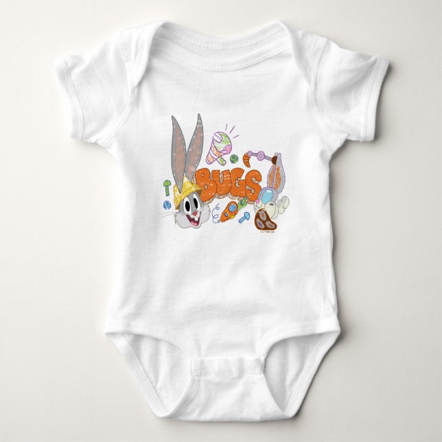 Body Para Bebê INSETOS BUNNY BUILDERS™| INSETOS BUNNY™ Sketch Art (Frente)