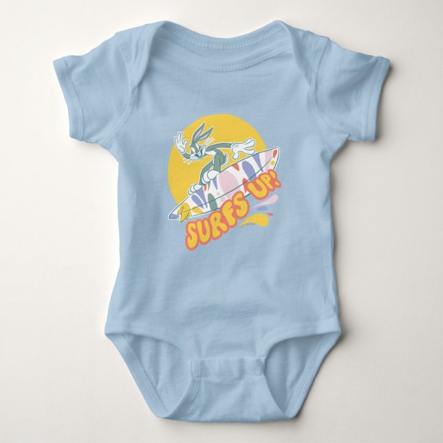 Body Para Bebê INSETOS BUNNY™ - Surfs Up! (Frente)