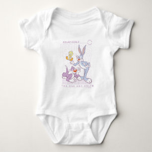 BODY PARA BEBÊ INSETOS BUNNY™, TWEETY™, CIDADÃOS SYLVESTER™
