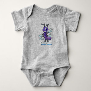 Body Para Bebê Insetos de Cute