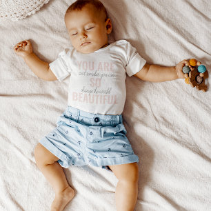 Body Para Bebê Inspiração Você É Uma Citação Positiva Tão