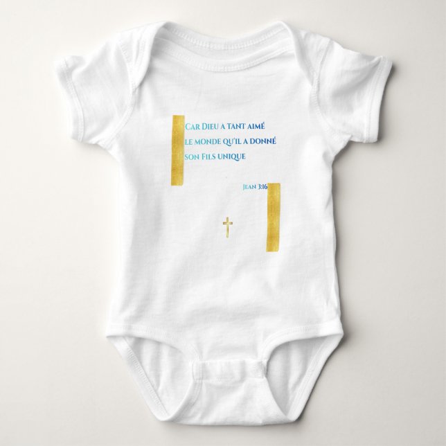 Body Para Bebê Inspiration Divine —  (Frente)