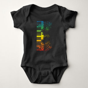 Body Para Bebê Instrumento do músico da música do presente do