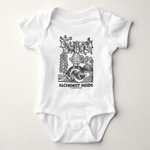 Body Para Bebê Interior do alquimista (a alquimia medieval)