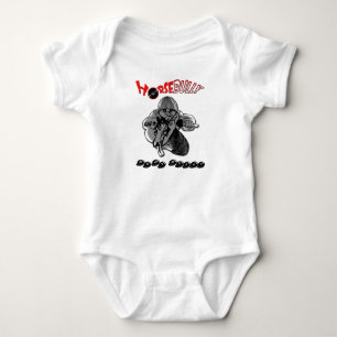 Body Para Bebê INTIMIDAÇÃO BEBÊ dos bebês do "