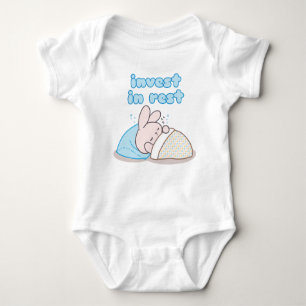 Body Para Bebê Invista em Descanso com Snoozy Bunny