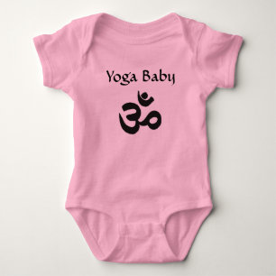 Body Para Bebê Ioga Hindu do bebê