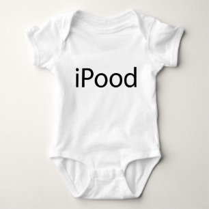 Body Para Bebê iPood/logotipo de Apple