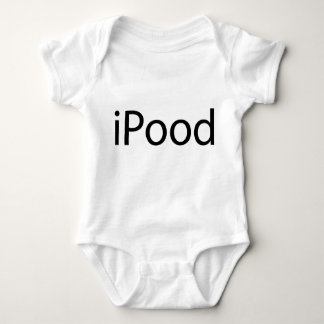 Body Para Bebê iPood/logotipo de Apple
