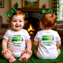 Body Para Bebê Irish Cuteness… Loading