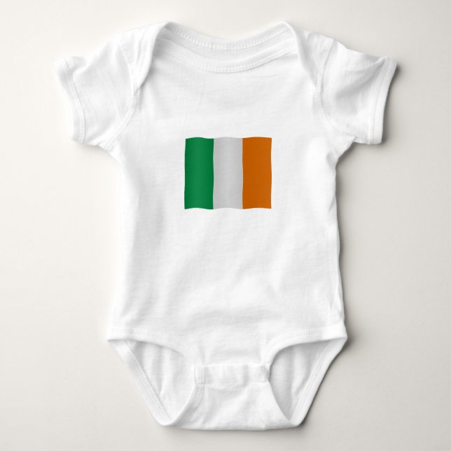Body Para Bebê Irish flag (Frente)