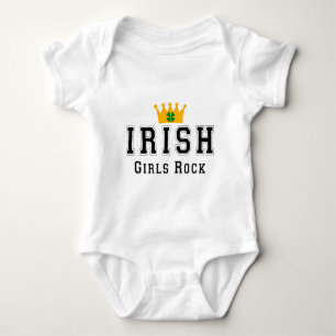 Body Para Bebê Irish Girls Rock T Shirt