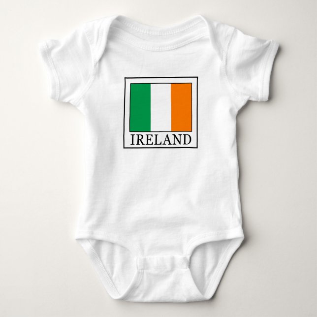 Body Para Bebê Irlanda (Frente)