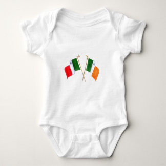 Body Para Bebê Irlandês e italiano