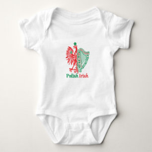 Body Para Bebê Irlandês polonês